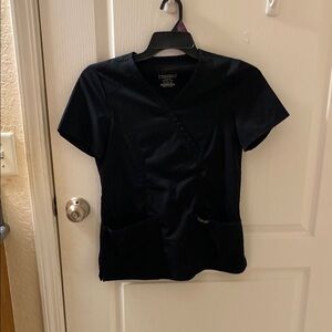 Cherokee Women's Black Scrub Top